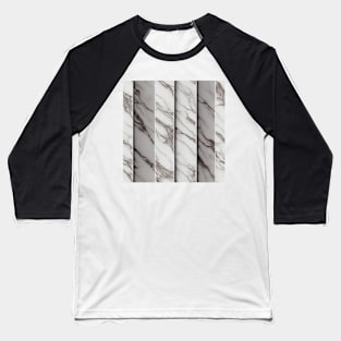 Luxurious White Marble Stone, model 4 Baseball T-Shirt